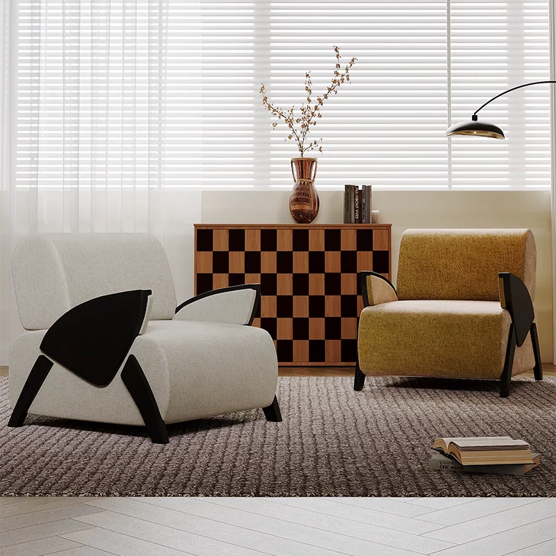 Gaoliang Accent Chair Cloud Fabric Designer Leisure Sofa Chair OEM/ODM (DY304)