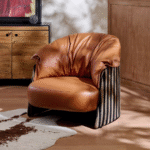 Gaoliang Accent Chair Modern Soft PU Leather Leisure Sofa Chair OEM/ODM (DY308)