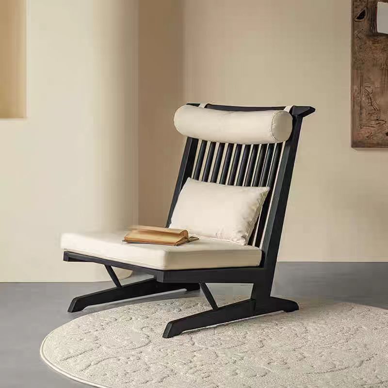 Gaoliang Accent Chair Modern Recliner High Back Solid Wood Lounge Chair OEM/ODM (DY309)