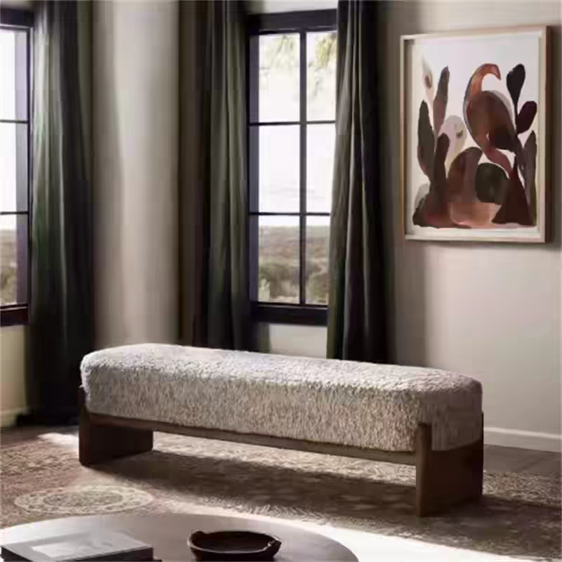 Gaoliang Stool Home Furniture Bench Chair Changing Shoes OEM/ODM (DZ16)