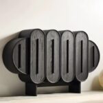 Gaoliang Sideboard Curve Shape Dining Room Sideboard Buffet Cabinet OEM/ODM (GZ216)