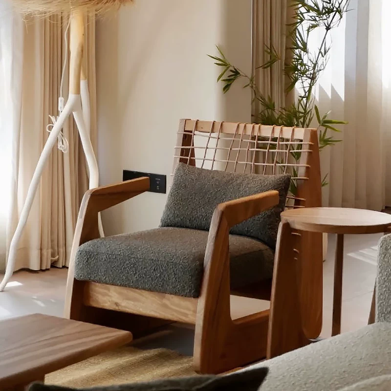 Gaoliang Accent Chair Nordic Casual Single Sofa Chair for Living Room OEM/ODM (DY287)