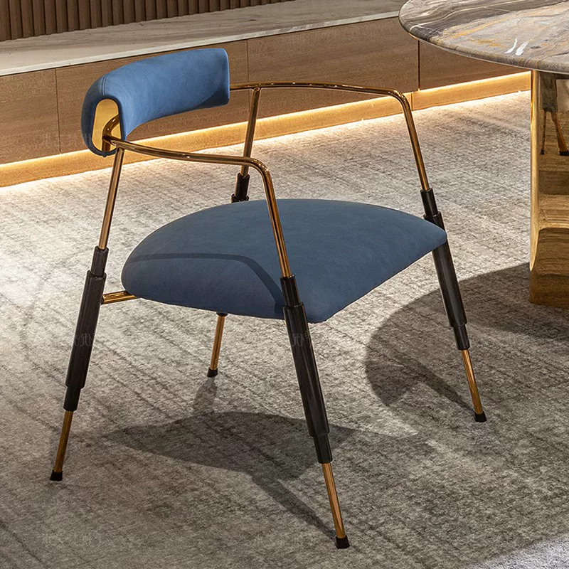 Gaoliang Dining Chair Metal Frame Velvet Dining Room Chairs OEM/ODM (YZ260)