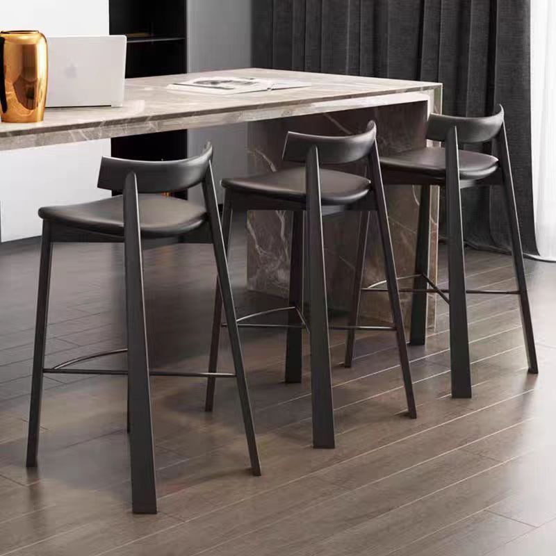 BY45 Gaoliang Bar Stool Modern Nordic Solid Wood High Bar Stools OEM/ODM (BY45)