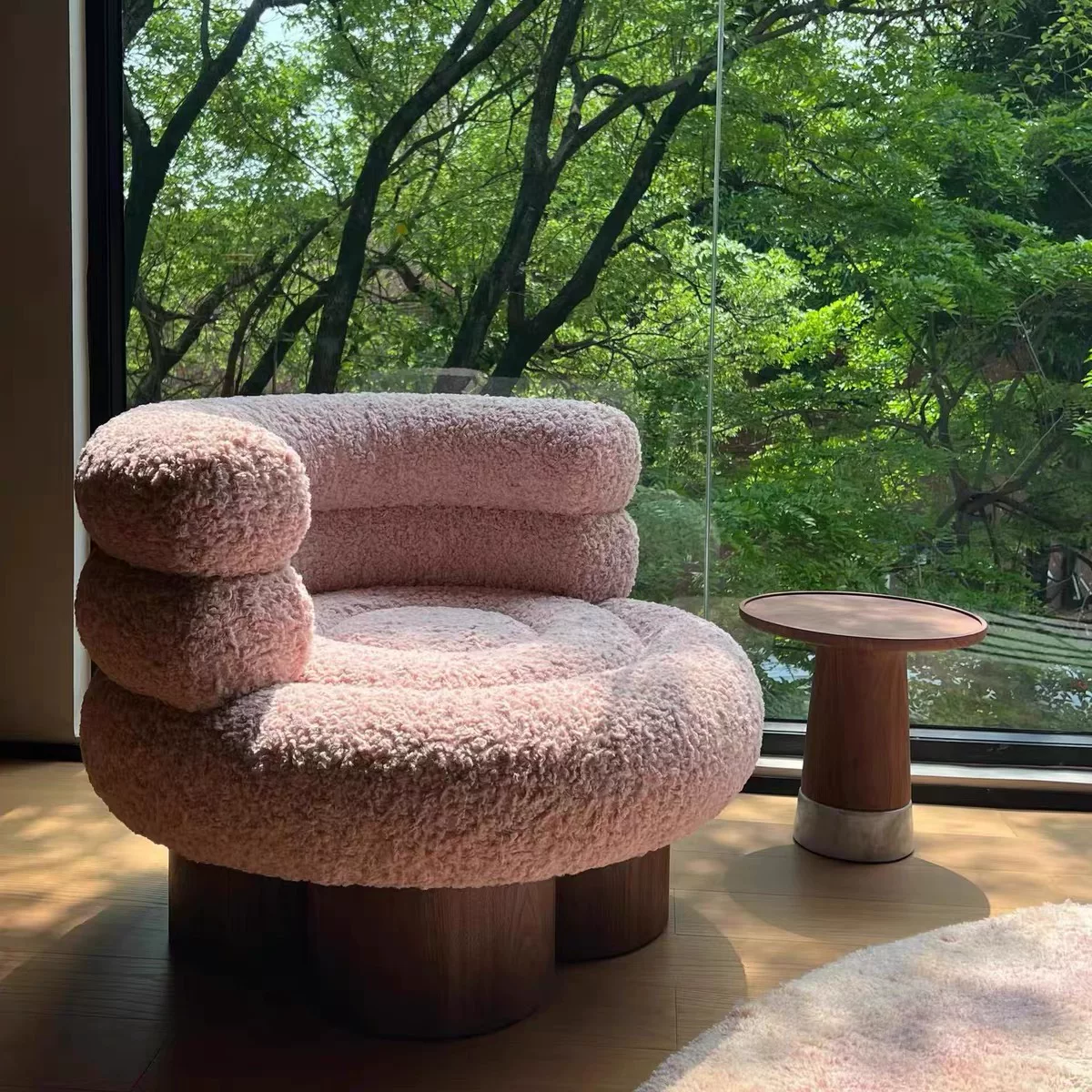 DY315 (3) Gaoliang Accent Chair Retro Design Solid Wood Leisure Chair OEM/ODM (DY315)