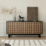 Gaoliang Sideboard Vintage Living Room Hotel Storage Cabinet OEM/ODM (GZ223)