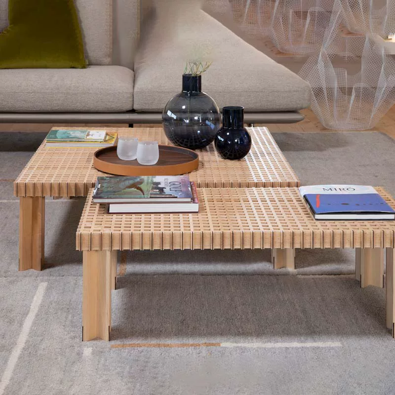 Gaoliang Coffee Table Japanese Wooden Square Durable Center Tables OEM/ODM (KF376)