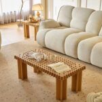 Gaoliang Coffee Table Japanese Wooden Square Durable Center Tables OEM/ODM (KF376)