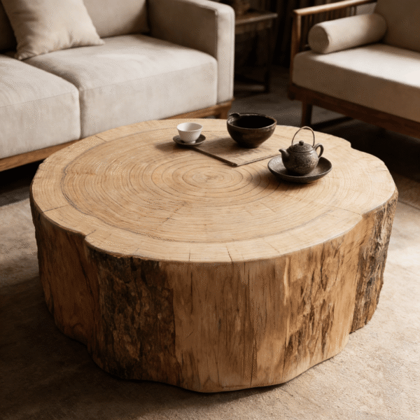 Gaoliang Coffee Table American Retro Simple Solid Wood Coffee Table OEM/ODM (KF377)