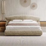 Gaoliang Bed Italian Design Modern Fabric Bed Furniture OEM/ODM (RC88)