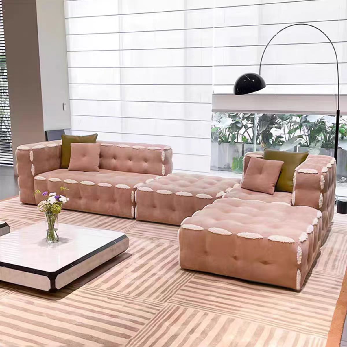 SF116 (6) Gaoliang Sofa Italian Modular Elegant Style Lounge Sofa Couch OEM/ODM (SF116)