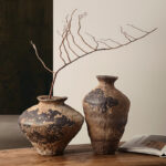 Gaoliang Vintage Flower Vase for Home Decor (TFV03)