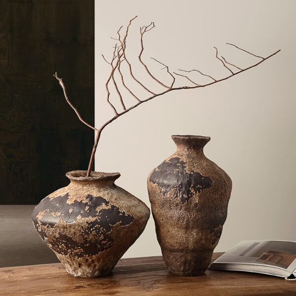 Gaoliang Vintage Flower Vase for Home Decor (TFV03)