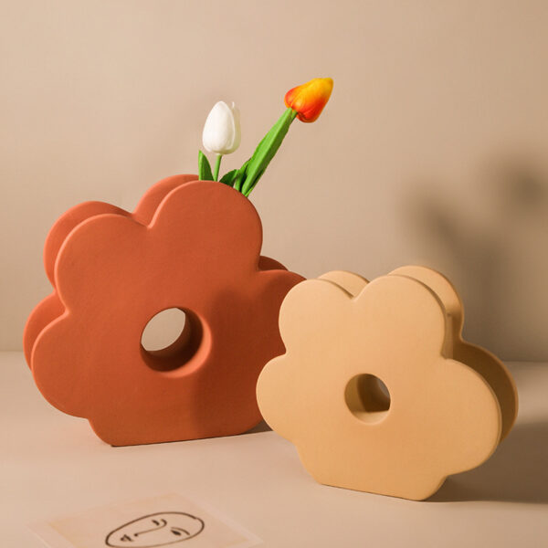 Gaoliang Ceramic Wedding Flower Vase Home Decor (TFV06)