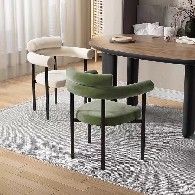 Gaoliang Dining Chair Metal Frame Restaurant Velvet Dining Chairs OEM/ODM (YZ272)