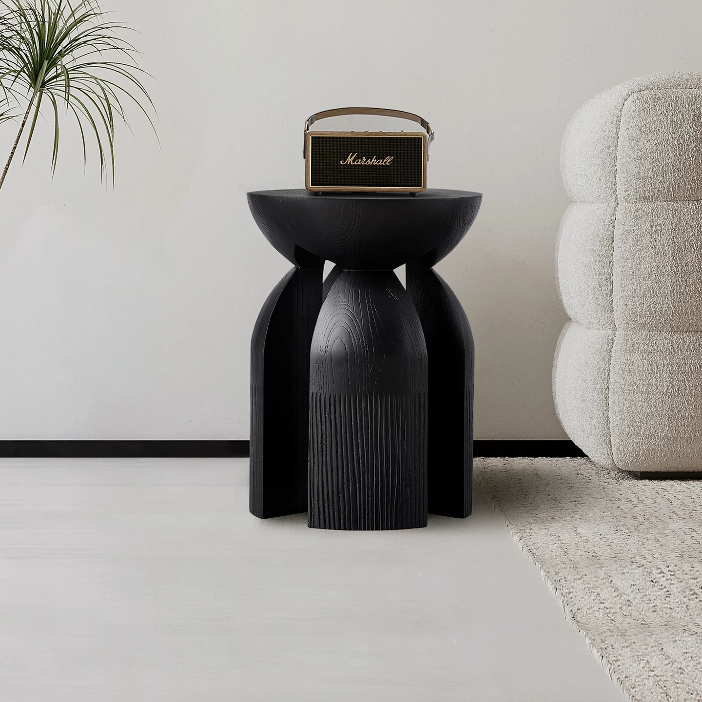 BJ131 (6) Gaoliang Side Table Nordic Minimalist Solid Wooden Sofa Side Table OEM/ODM (BJ131)