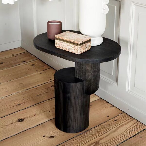 Gaoliang Side Table Solid Wood Corner Table Sofa Side Coffee Table OEM/ODM (BJ135)