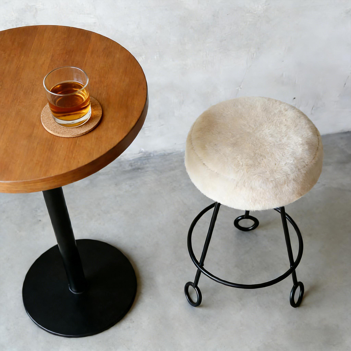 BY50 (4) Gaoliang Bar Stool Modern Iron Metal High Bar Stool Chairs for Home Bar Hotel OEM/ODM (BY50)