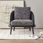 Gaoliang Accent Chair Italian Minimalist Living Room Fabric Leisure Chair OEM/ODM (DY133)