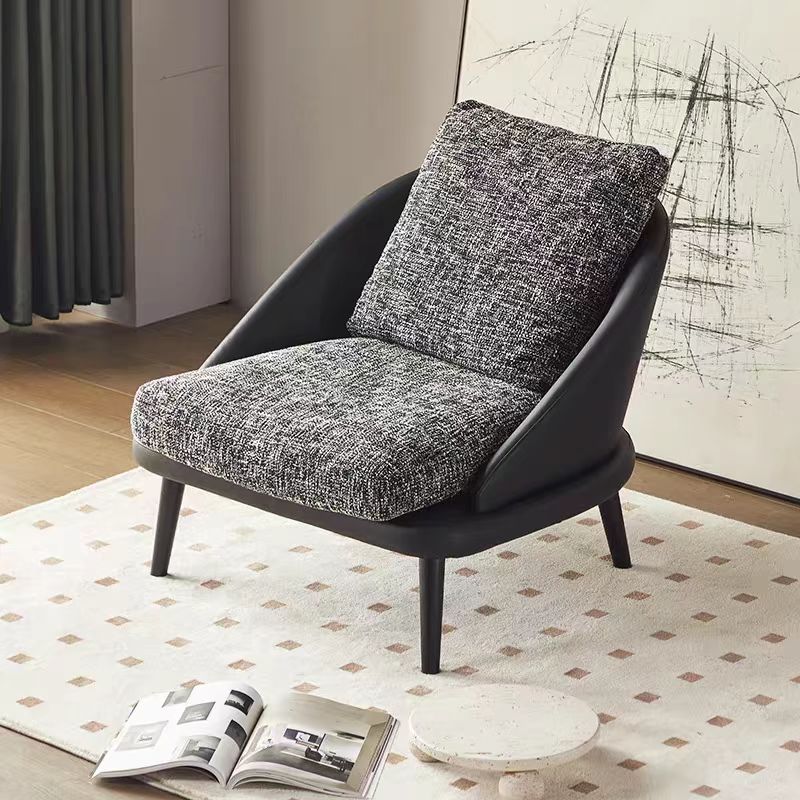 Gaoliang Accent Chair Italian Minimalist Living Room Fabric Leisure Chair OEM/ODM (DY133)