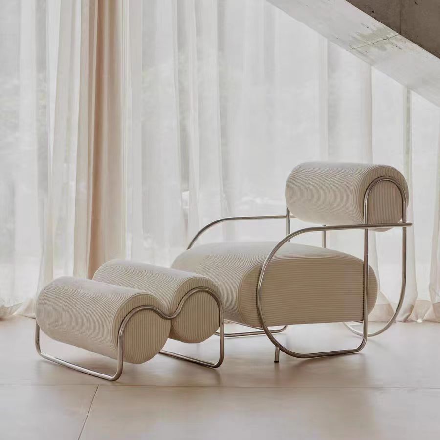 Gaoliang Accent Chair Single Velvet Chair Stainless Steel Leisure Chair OEM/ODM (DY150)