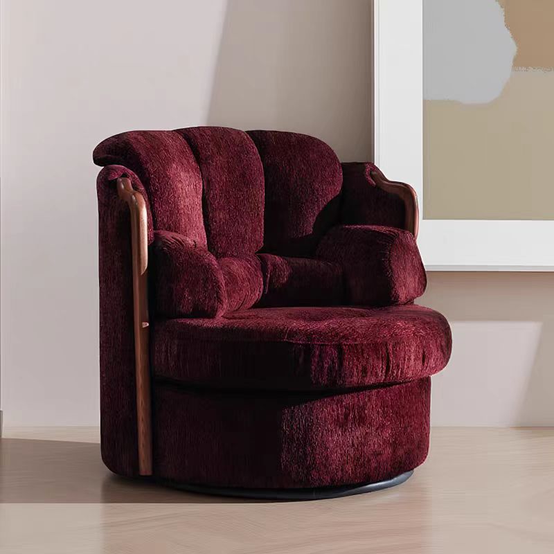 Gaoliang Accent Chair Luxury Mid Century Leather Upholstered Armchair OEM/ODM (DY316)