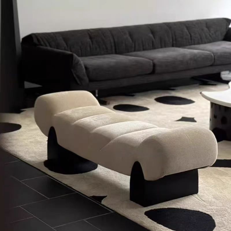 Gaoliang Ottoman Bench Entrance Door Shoe Changing Stool OEM/ODM (DZ22)