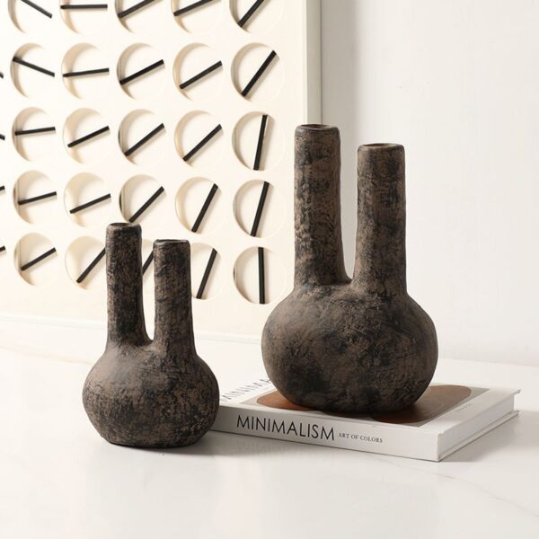 Gaoliang Ceramic Vintage Vase For Home Decor (FLV02)