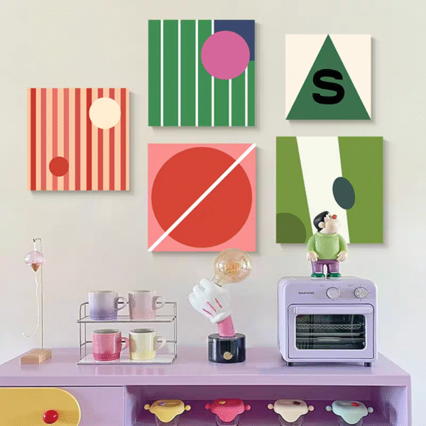 Gaoliang modern wall hanging painting (PH09)