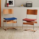 Gaoliang Dining Chair Durable Iron Frame Fabric Kitchen Dining Chairs OEM/ODM (YZ274)