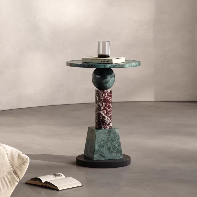 Gaoliang Side Table Small Round Coffee Table Sofa Side Table OEM/ODM (BJ143)