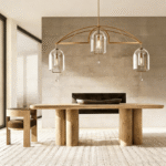 Gaoliang Dining Table Modern Luxury Solid Wood Dining Table Set OEM/ODM (CZ238)