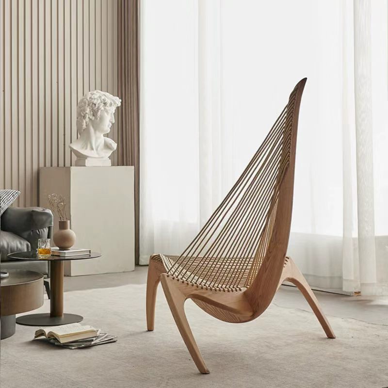 Gaoliang Accent Chair Modern Sailing Chair Woven Rope Recliner Chair OEM/ODM (DY25)