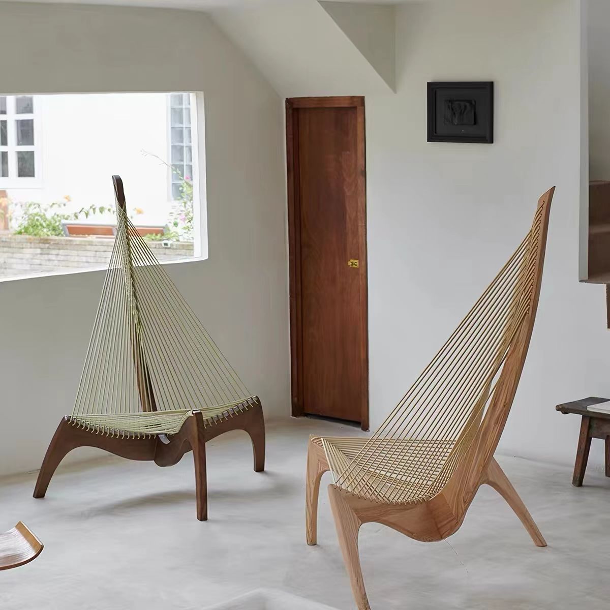 Gaoliang Accent Chair Modern Sailing Chair Woven Rope Recliner Chair OEM/ODM (DY25)