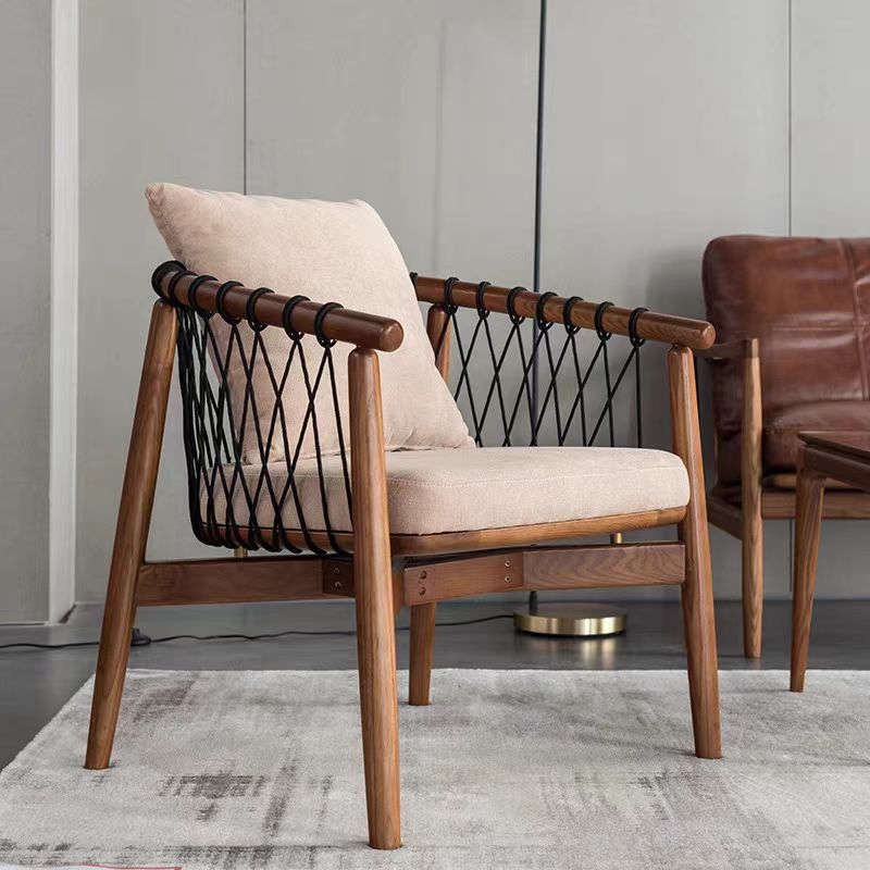 Gaoliang Accent Chair Wabi-sabi Style Single Sofa Chair for Living Room OEM/ODM (DY318)