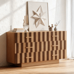 Gaoliang Sideboard Medieval Style Durable Storage Sideboard Cabinet OEM/ODM (GZ231)