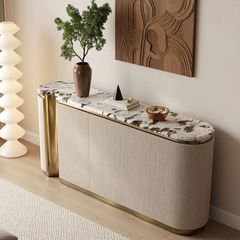 Gaoliang Sideboard Baking Paint Living Room Storage Display Cabinet OEM/ODM (GZ235)
