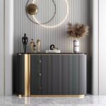 Gaoliang Sideboard High End Artistic Home Furniture Sideboard Cabinet OEM/ODM (GZ236)