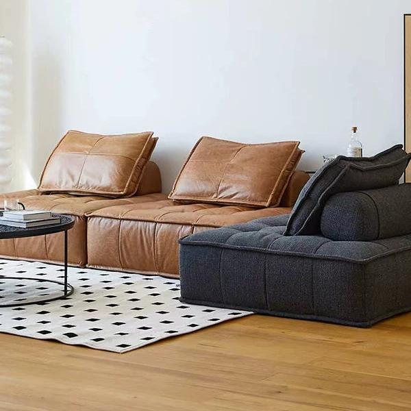 Gaoliang Sofa Modular Cube Couch Boucle Floor Sofa OEM/ODM (SF31)