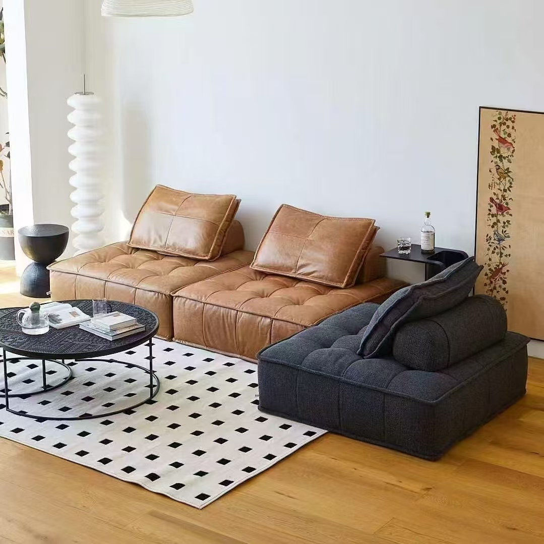 Gaoliang Sofa Modular Cube Couch Boucle Floor Sofa OEM/ODM (SF31)