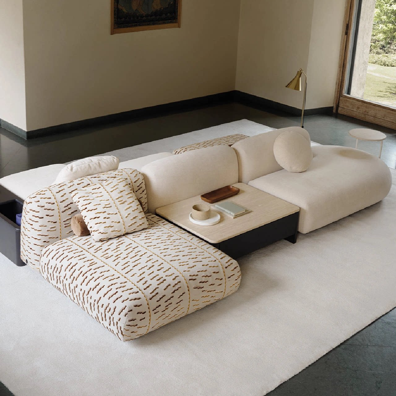 Gaoliang Sofa L U Shaped Home Living Room Modular Sectional Sofa OEM/ODM (SF78)