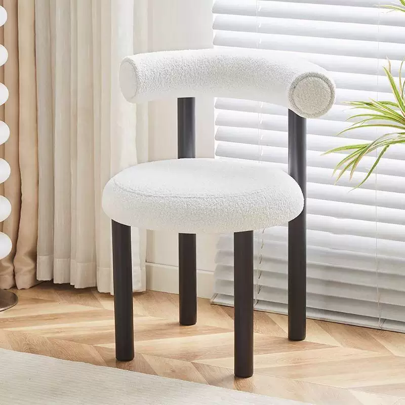 Gaoliang Dining Chair Modern Fabric with Metal Legs Dining Chair OEM/ODM (YZ197)