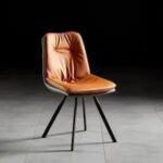 Gaoliang Dining Chair Double Height with Soft Padded Leather Dining Chairs OEM/ODM (YZ275)