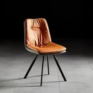 Gaoliang Dining Chair Double Height with Soft Padded Leather Dining Chairs OEM/ODM (YZ275)