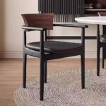 Gaoliang Dining Chair Medieval Style Soft Leather Kitchen Side Chair OEM/ODM (YZ276)