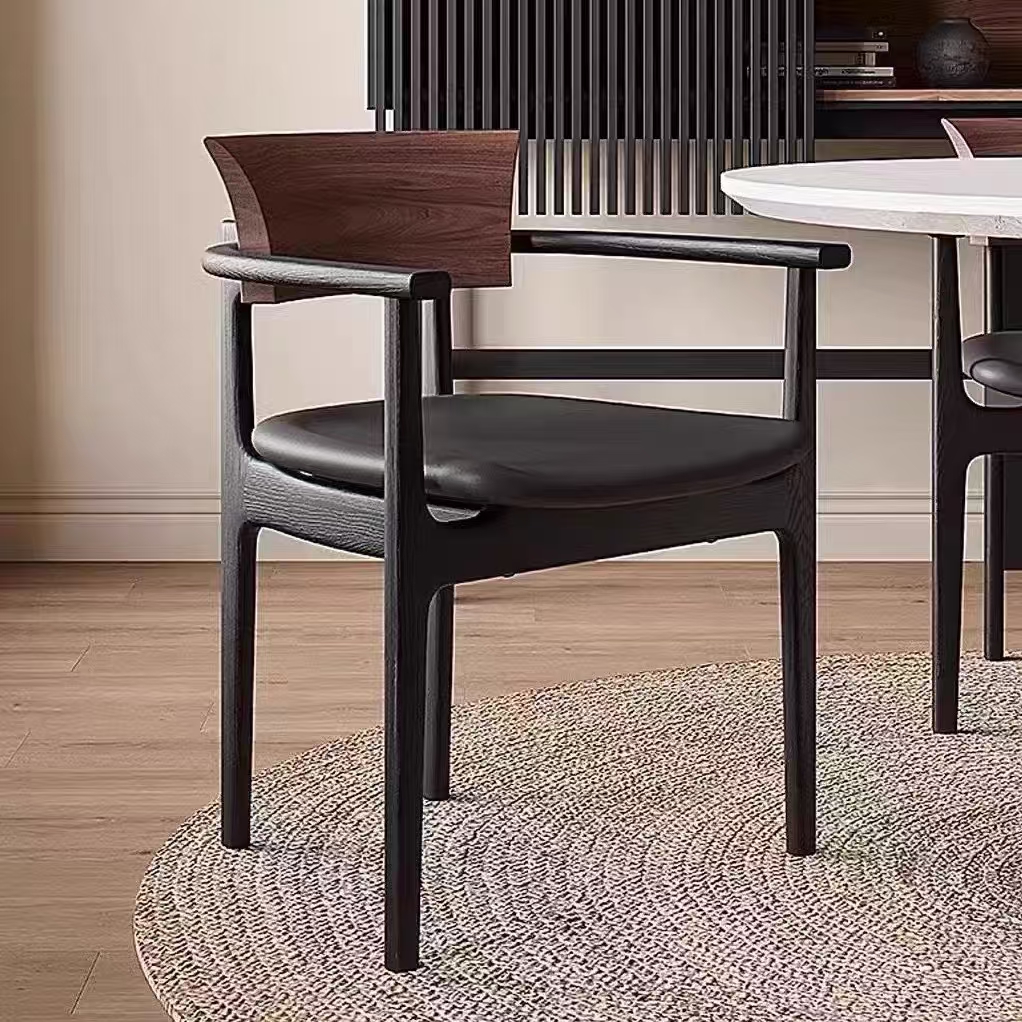 Gaoliang Dining Chair Medieval Style Soft Leather Kitchen Side Chair OEM/ODM (YZ276)