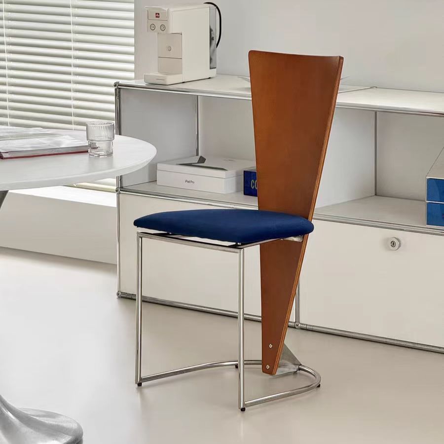 Gaoliang Dining Chair Nordic Solid Wood With Metal Frame Dining Room Chairs OEM/ODM (YZ280)