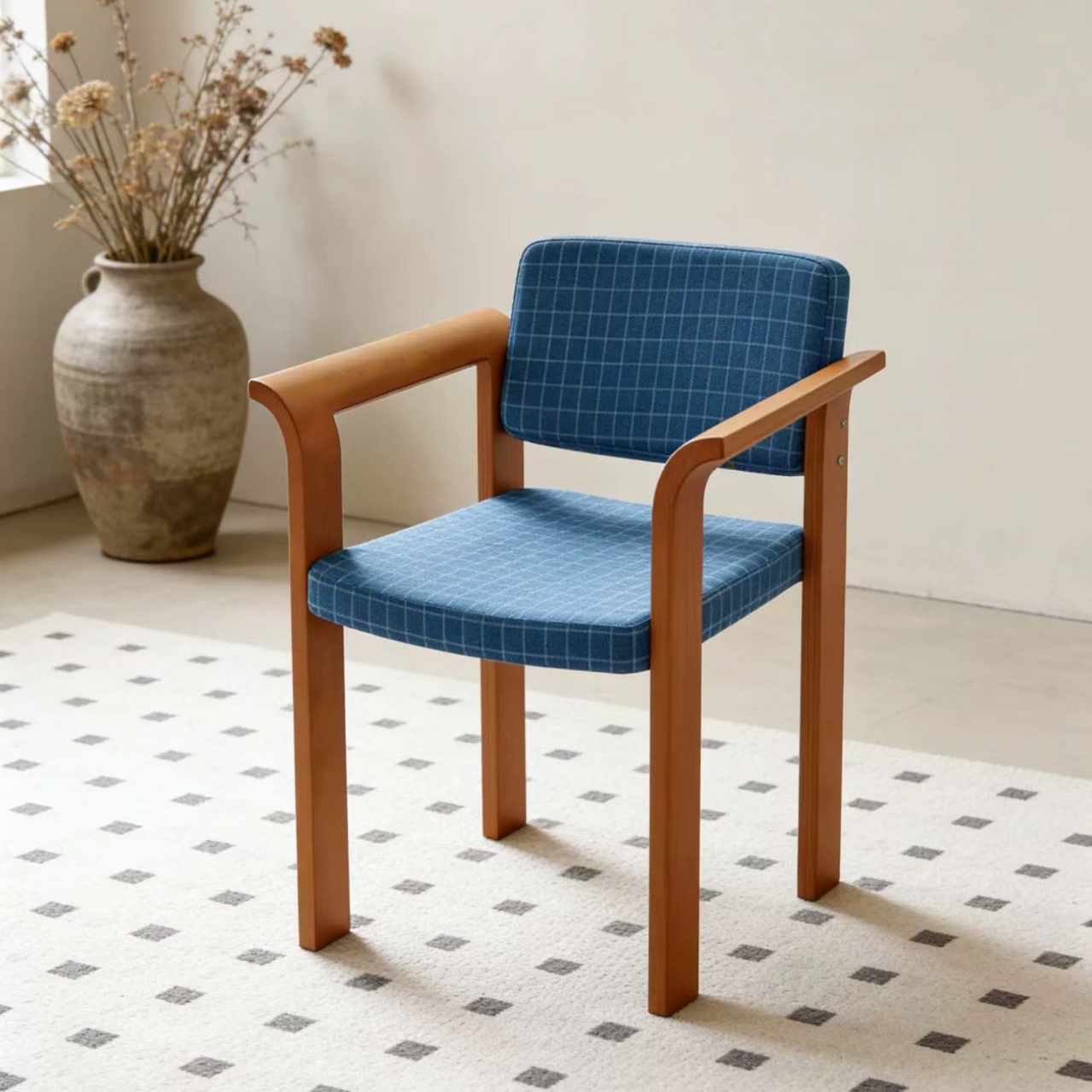 Gaoliang Dining Chair Modern Solid Wood Restaurant Dining Chairs OEM/ODM (YZ281)