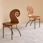 Gaoliang Dining Chair Metal Frame With Wood Luxury Dining Chair Furniture OEM/ODM (YZ282)