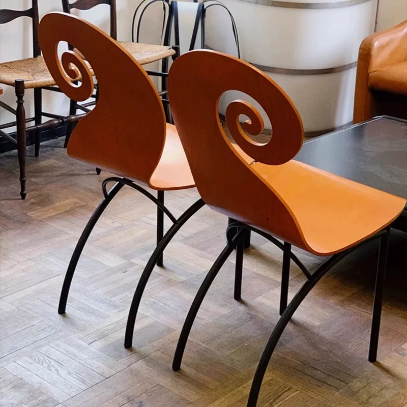 Gaoliang Dining Chair Metal Frame With Wood Luxury Dining Chair Furniture OEM/ODM (YZ282)